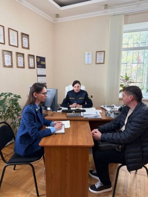 Прокуратурой Тбилисского района проведен тематический прием граждан в районном отделении службы судебных приставов