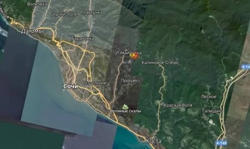 Землетрясение произошло в Сочи