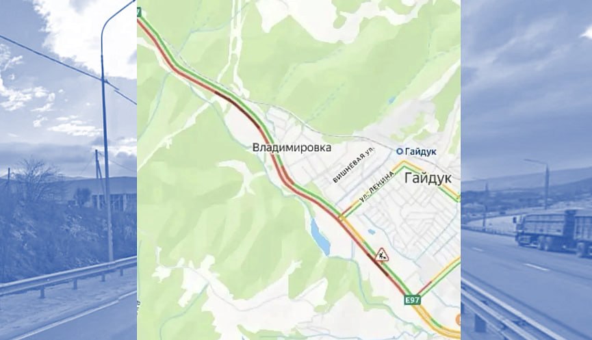 В Новороссийске ремонт участка федеральной дороги с 27 марта будет вестись в ночное время