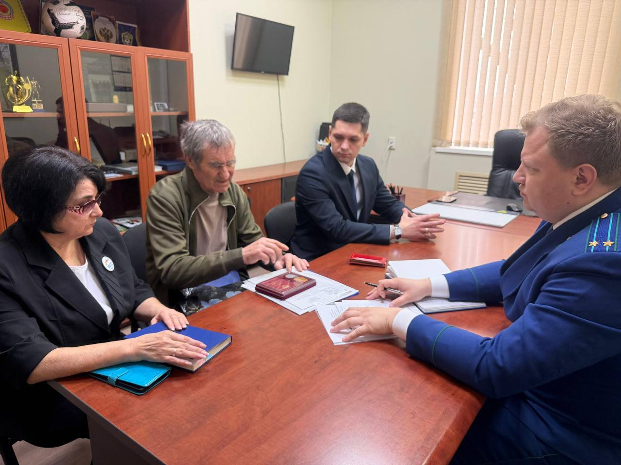 Прокуратурой Северского района проведен личный прием членов семей участников специальной военной операции