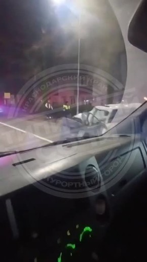 Голый неадекват устроил аварию с двумя погибшими в Адлере