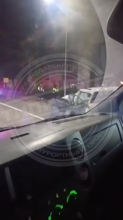 Голый неадекват устроил аварию с двумя погибшими в Адлере