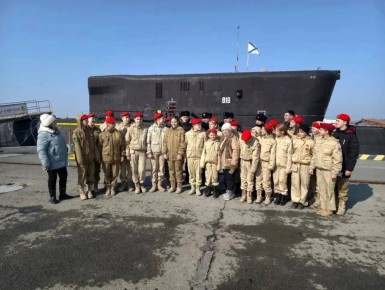 Военные следователи Следственного комитета Российской Федерации провели патриотические мероприятия для юнармейцев