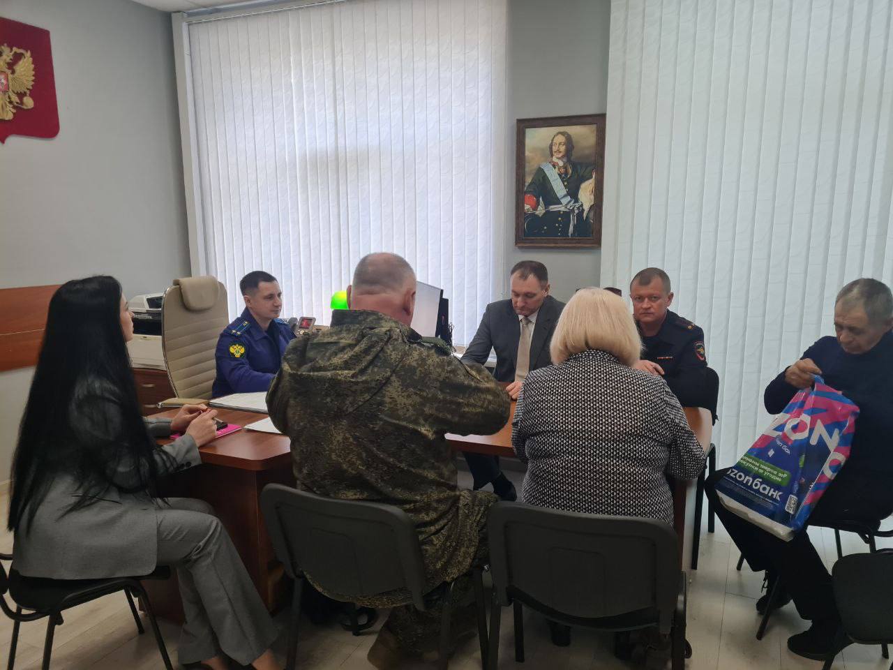 В прокуратуре Новопокровского района проведён личный приём участников СВО