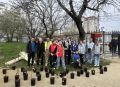 В Новороссийске 40 саженцев яблонь высадили на территории Пионерской рощи в ходе экологической акции