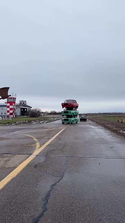 Автопарк при температуре 40