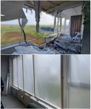 13 квартир повреждены из-за атаки БПЛА в Краснодаре