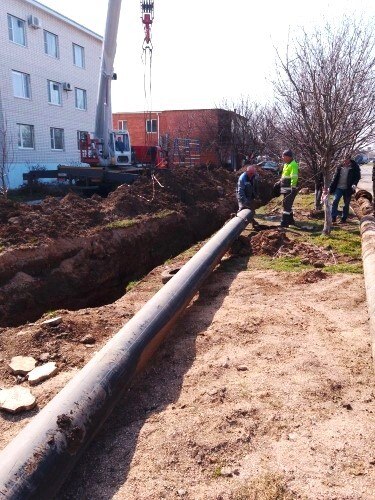 ГУП КК «Кубаньводкомплекс»: замена аварийного участка магистрального водовода ГУП КК «Кубаньводкомплекс»: замена аварийного участка магистрального водовода