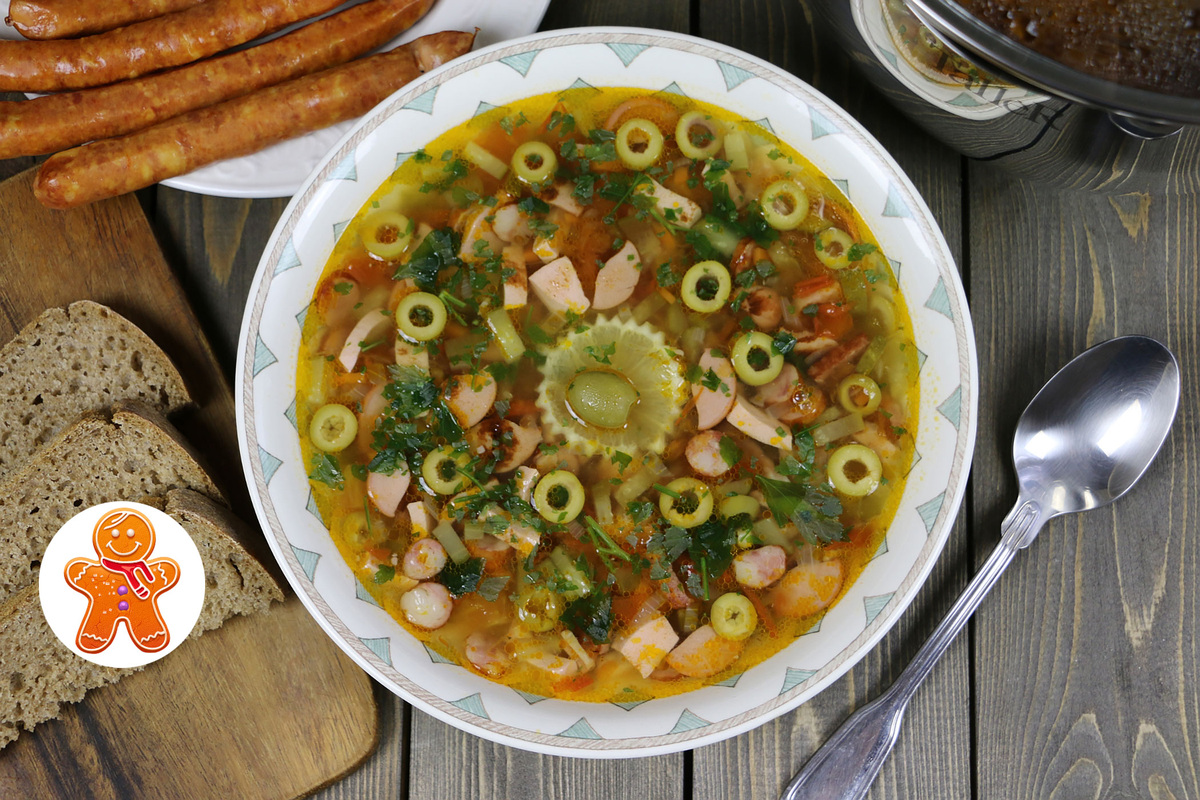 Солянка мясная: Как приготовить идеальный суп на зиму