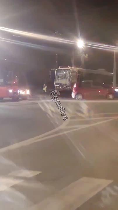 «Вся морда разбита». Жесткое ДТП вчера вечером на улице Трамвайной, в районе ТЭЦ