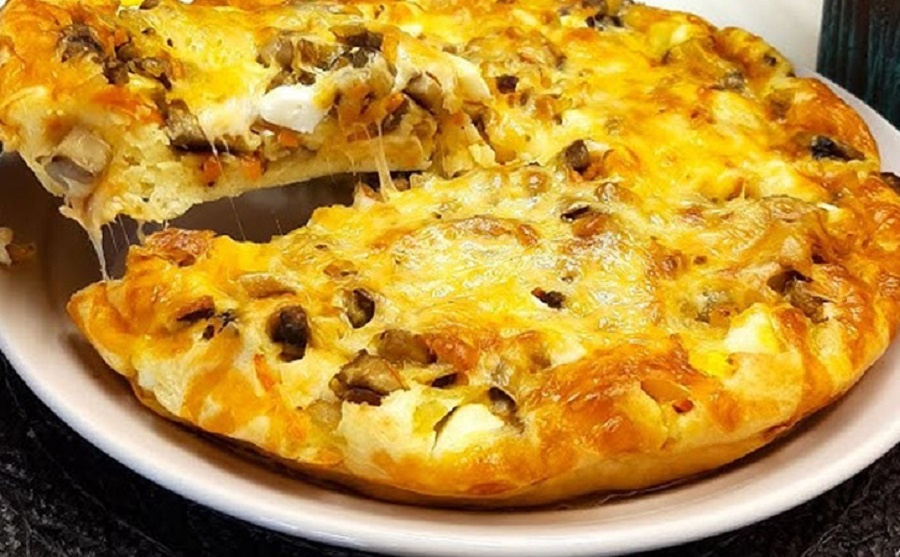 Необычная пицца на сковороде: быстро и просто для всей семьи