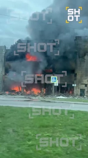 Минимум трое пострадали при пожаре в ТЦ «Гиант» в Калининграде