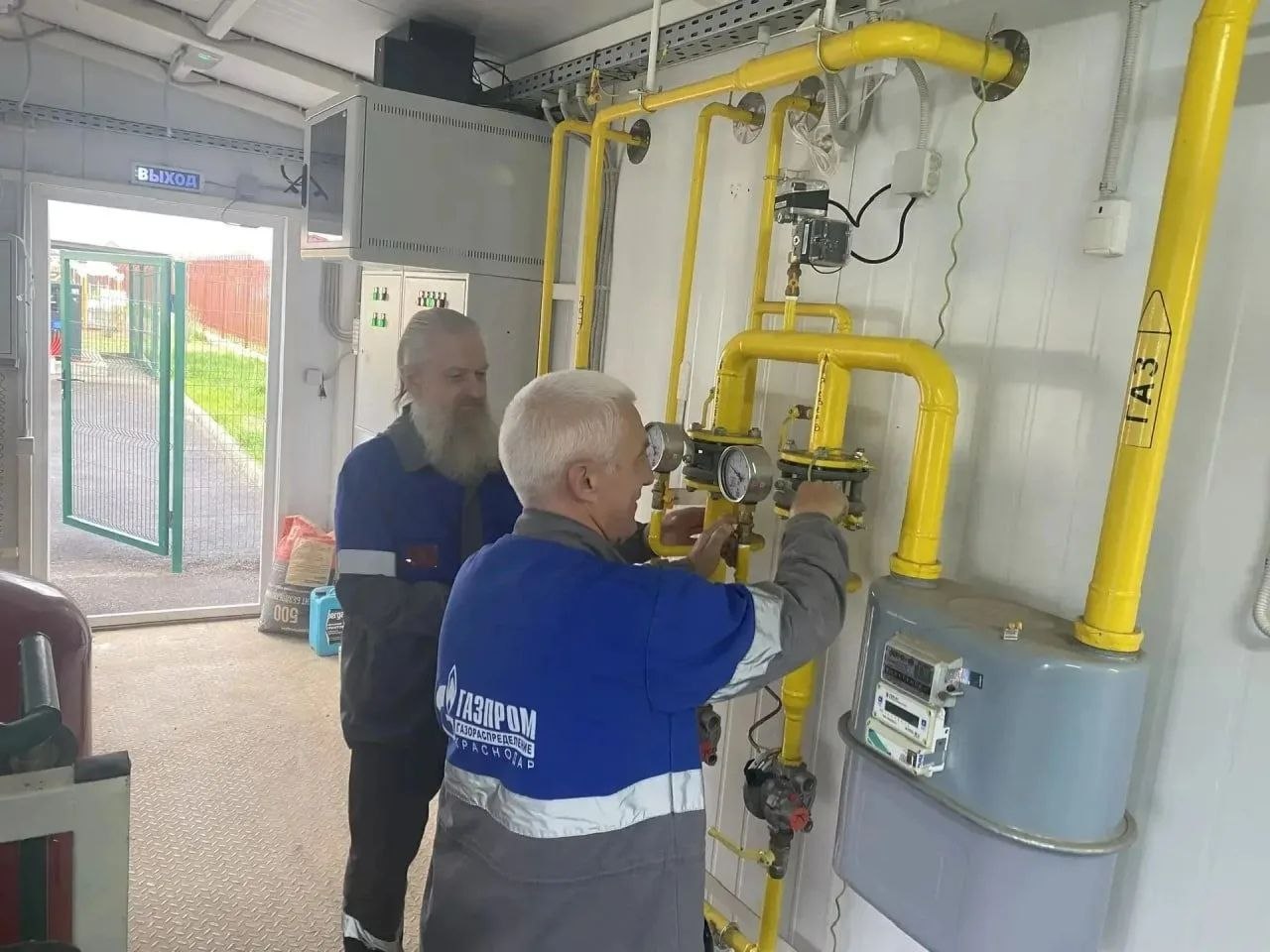 В станице Марьянской Красноармейского района газифицировали детский сад В станице Марьянской Красноармейского района газифицировали детский сад