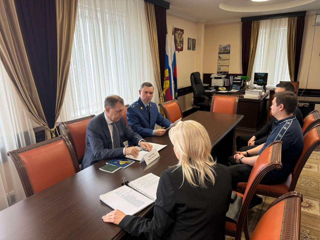 Руководством прокуратуры края проведен личный прием хозяйствующих субъектов Руководством прокуратуры края проведен личный прием хозяйствующих субъектов