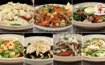 Легкий ужин: яркие салаты, которые освежат ваше меню на каждый день