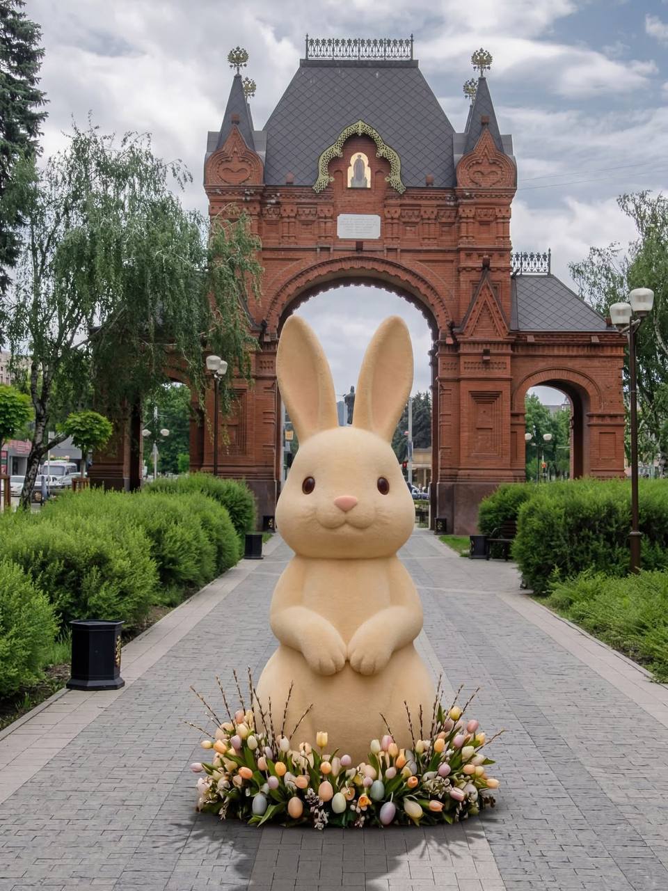 Нейросеть показала, как Краснодар готовится к Пасхе Нейросеть показала, как Краснодар готовится к Пасхе