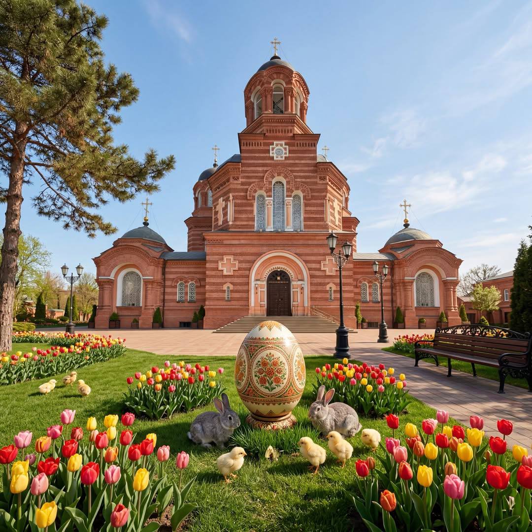 Нейросеть показала, как Краснодар готовится к Пасхе Нейросеть показала, как Краснодар готовится к Пасхе