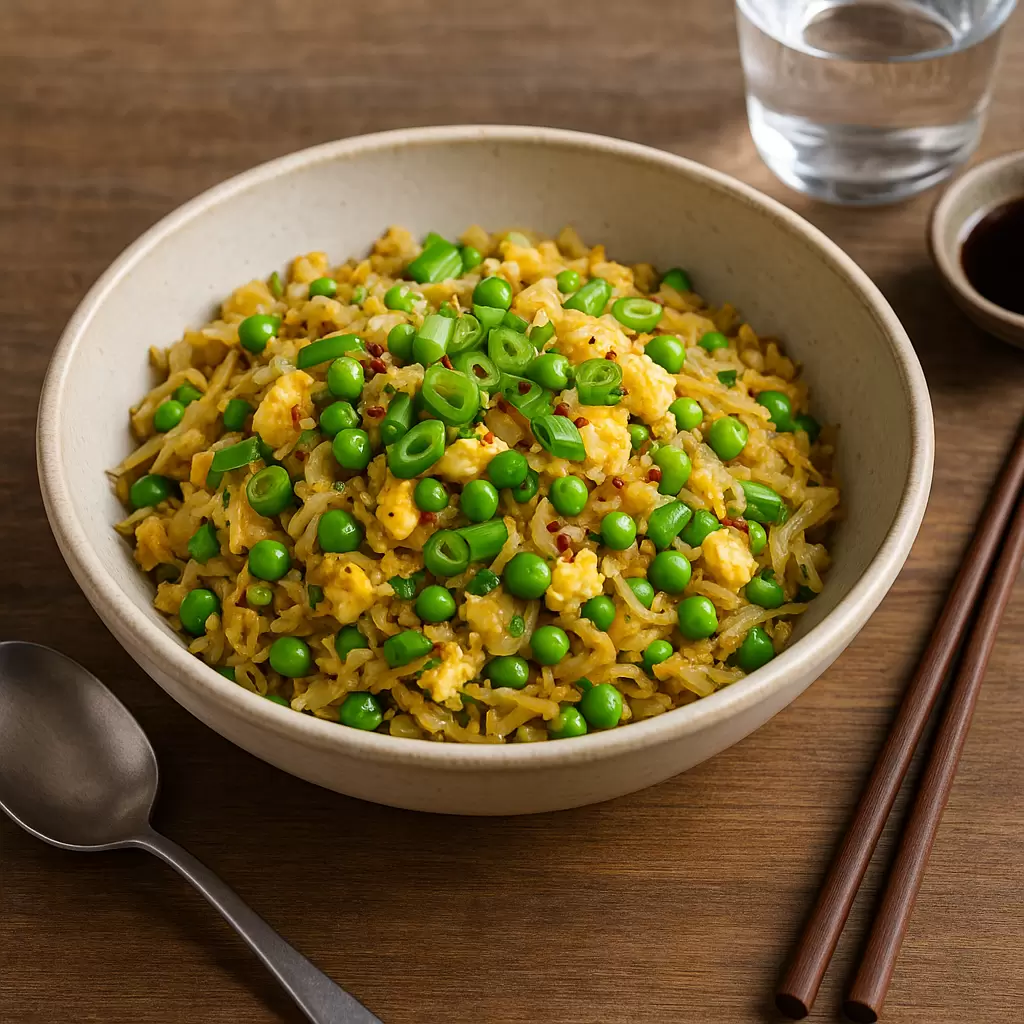 Жареный «рис» без риса: быстрый ужин для здоровья и удовольствия