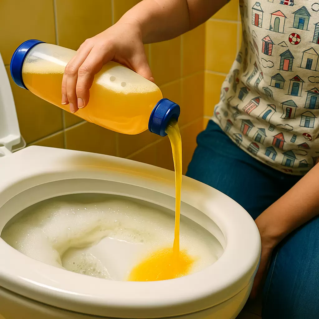 Как добиться чистоты в туалете без затрат на дорогую химию