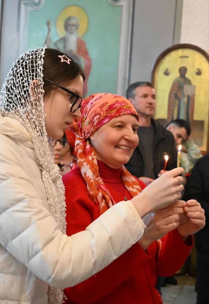Пасха Христова в кафедральном соборе святителя Николая Чудотворца города Ейска Пасха Христова в кафедральном соборе святителя Николая Чудотворца города Ейска