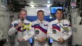 С борта МКС россиян с Днем Космонавтики поздравили космонавты Кудь-Сверчков, Микаев и Федяев