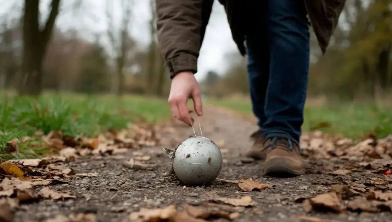 Осторожно: не поднимайте подозрительные предметы с земли!