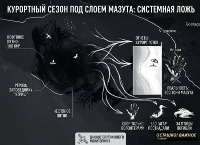 Курортный сезон под слоем мазута: кубинские власти молчат, пока волонтеры спасают Анапу от новой катастрофы