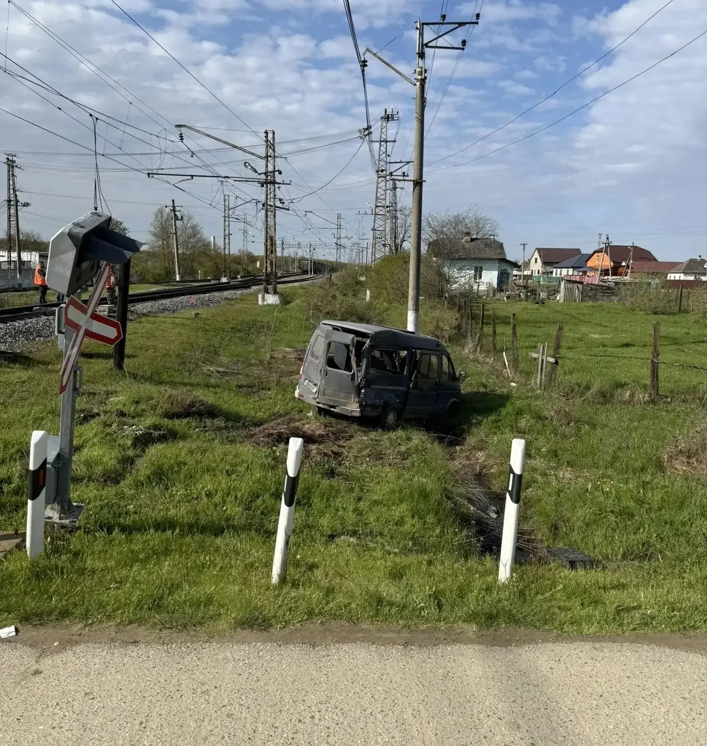 ДТП на ж/д переезде с участием грузового поезда произошло в Белореченском районе ДТП на ж/д переезде с участием грузового поезда произошло в Белореченском районе