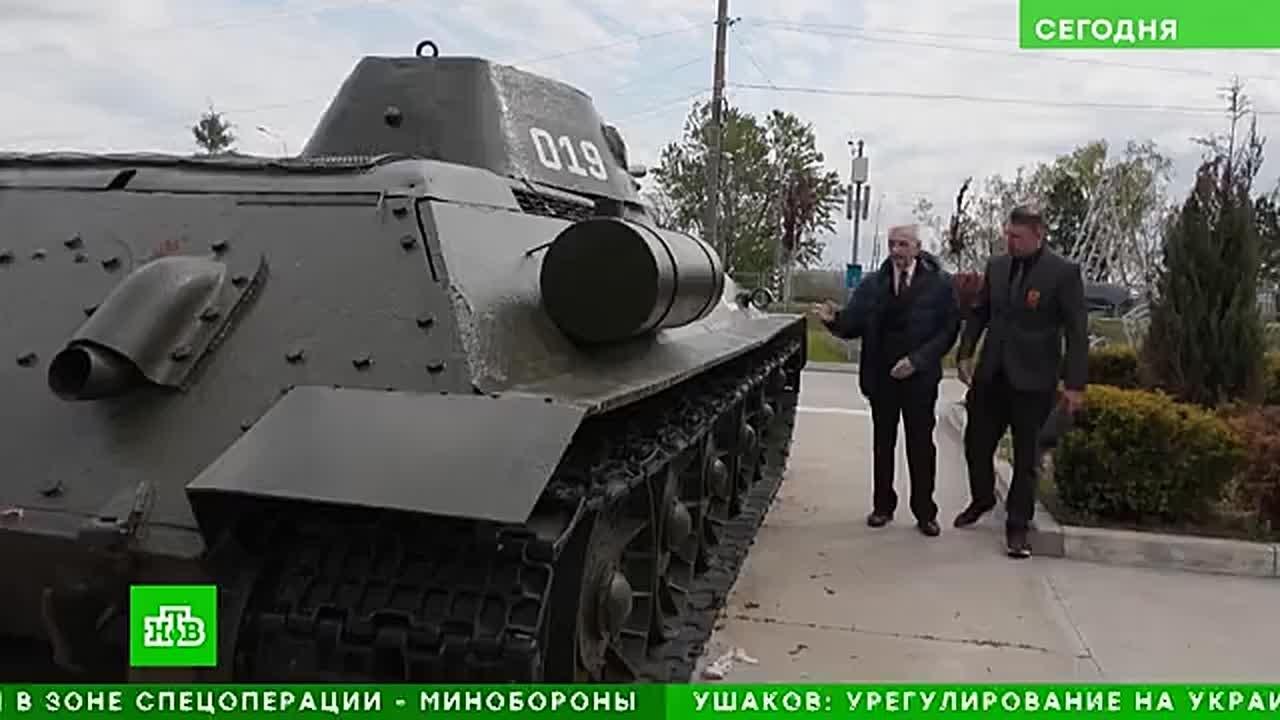 Ветеран Великой Отечественной войны Василий Кулькин рассказал о своей службе журналистам федерального телеканала