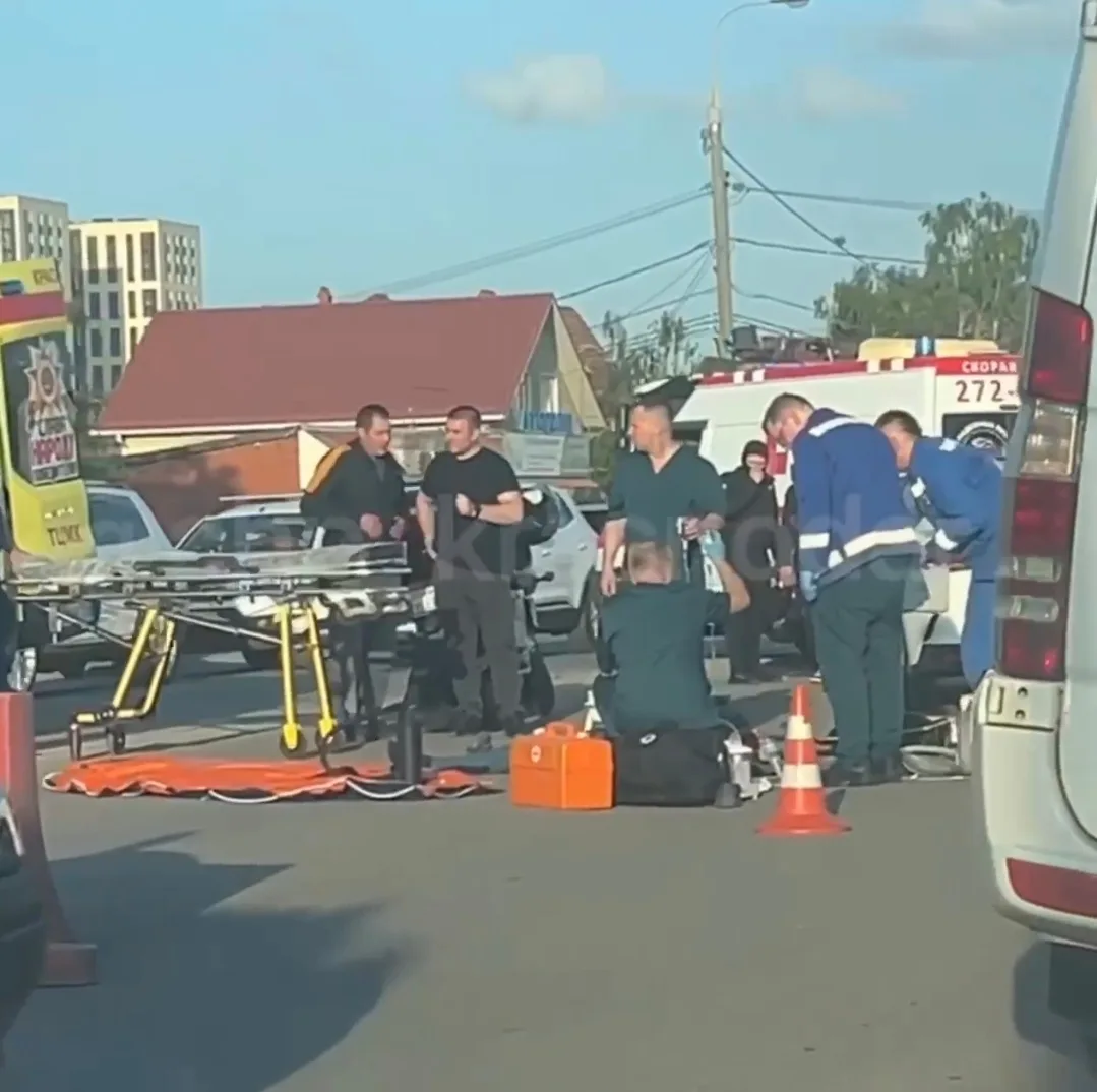 Мотоциклист сбил насмерть пешехода в Краснодаре