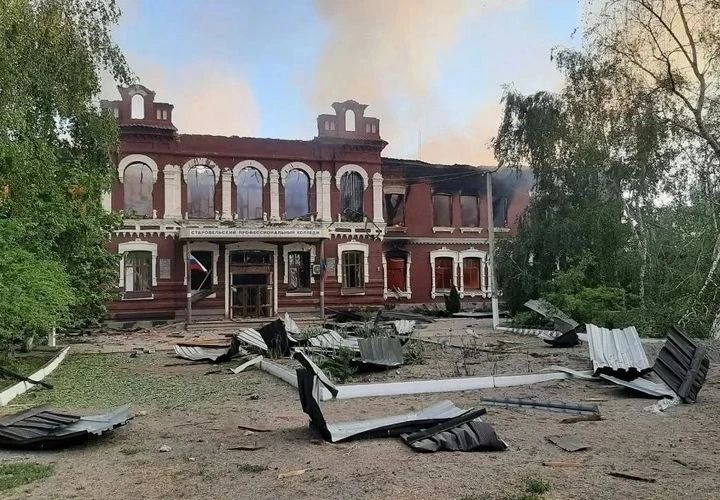 Военные силы Украины атаковали беспилотниками Старобельск в ЛНР