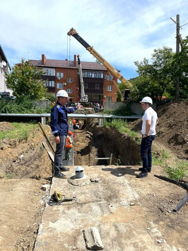ГУП КК «Кубаньводкомплекс»: строительство нового магистрального водовода Ейского группового водопровода ГУП КК «Кубаньводкомплекс»: строительство нового магистрального водовода Ейского группового водопровода