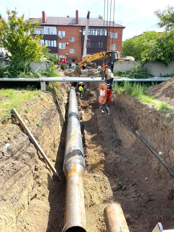 ГУП КК «Кубаньводкомплекс»: строительство нового магистрального водовода Ейского группового водопровода ГУП КК «Кубаньводкомплекс»: строительство нового магистрального водовода Ейского группового водопровода
