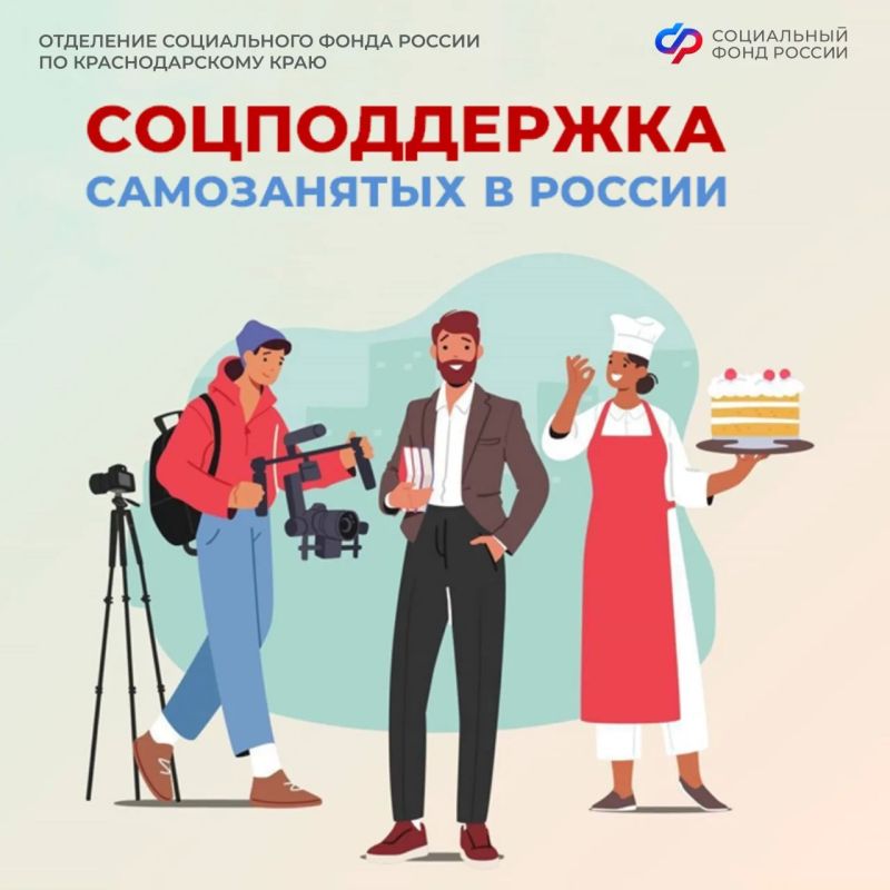 СОЦПОДДЕРЖКА САМОЗАНЯТЫХ В РОССИИ