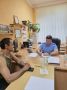 Руководством прокуратуры Новокубанского района осуществлен личный прием участников специальной военной операции и членов их семей