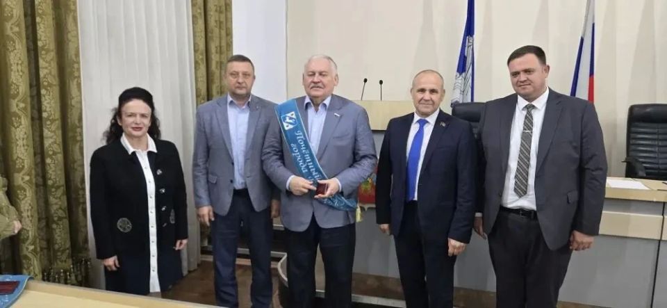 Константин Затулин стал Почётным гражданином Белореченска Константин Затулин стал Почётным гражданином Белореченска