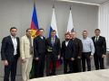 Евгений Наумов встретился с представителями телевизионного творческого объединения «Александр Масляков и компания»
