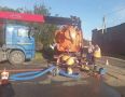 РОСВОДОКАНАЛ УСТРАНЯЕТ ПОРЫВ НА ВОДОПРОВОДЕ ПО УЛИЦЕ МИРА