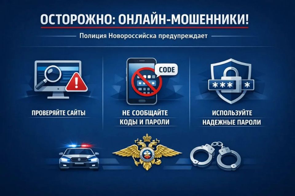 Новороссийские полицейские предупреждают о схеме мошенничества под предлогом покупки иностранного автомобиля