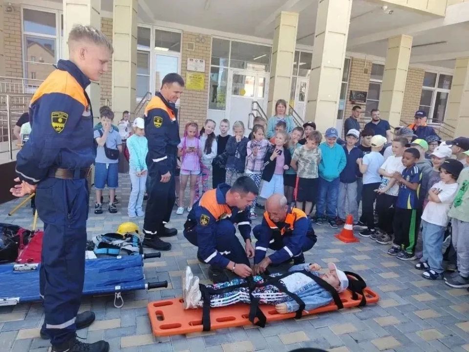 В школах Анапы проходит первая детская смена В школах Анапы проходит первая детская смена