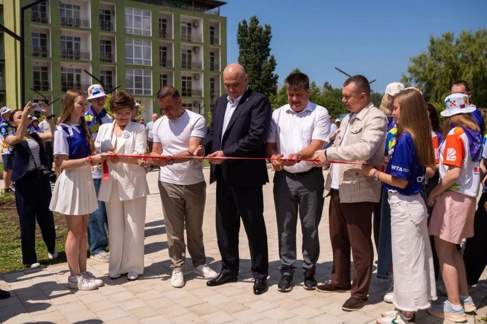 В Анапе открылся новый корпус одной из крупнейших детских здравниц курорта В Анапе открылся новый корпус одной из крупнейших детских здравниц курорта