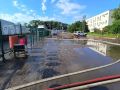 В Краснодаре откачали воду с подтопленных дворов на ул. Тополиной