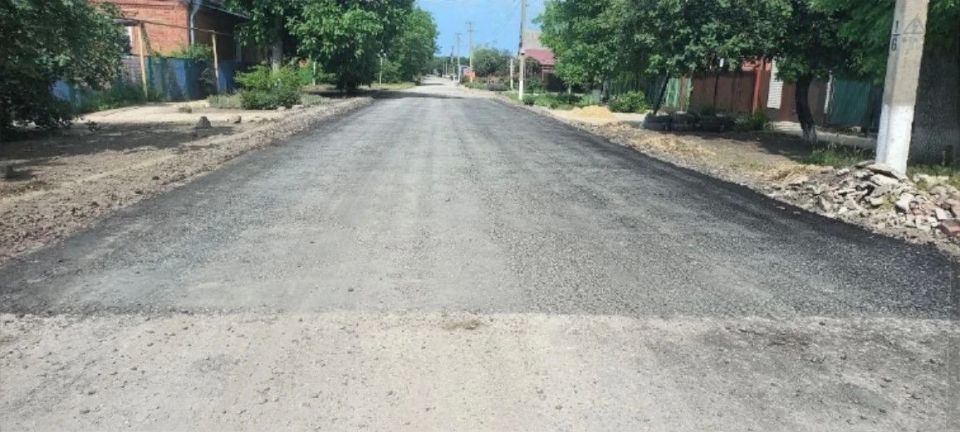 В Ясенском сельском поселении завершаются дорожные работы