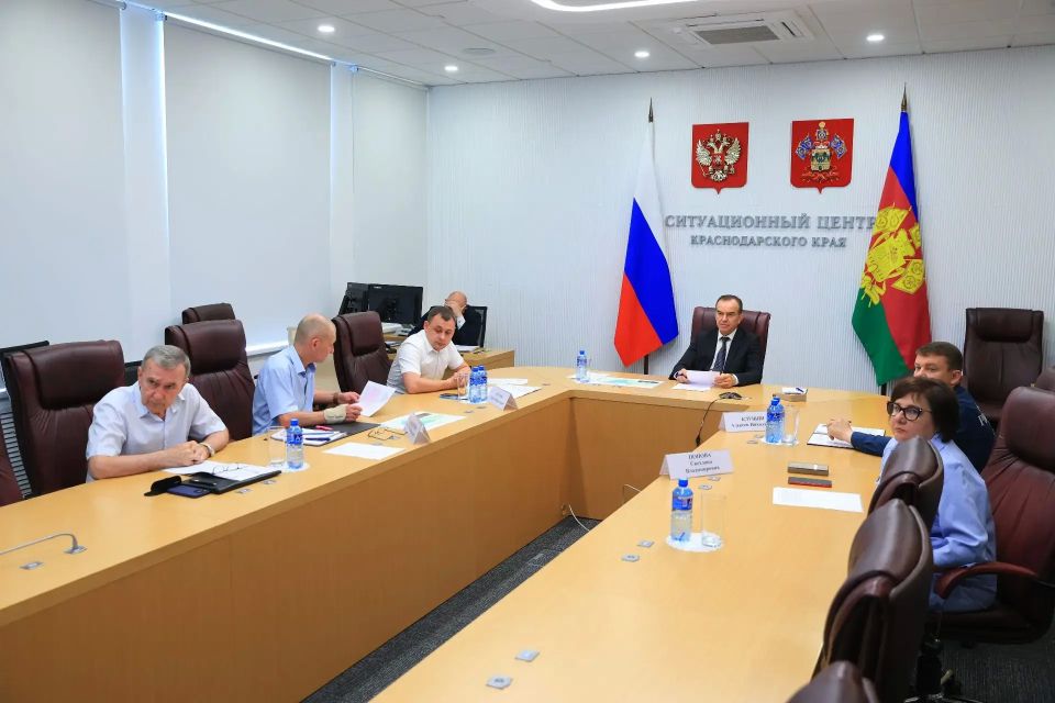 Вениамин Кондратьев доложил Дмитрию Патрушеву о паводковой обстановке в Краснодарском крае