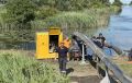 Вода уходит, работы не прекращаются