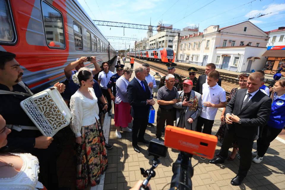 Ветеран Великой Отечественной войны из Краснодара отправился в Брест Ветеран Великой Отечественной войны из Краснодара отправился в Брест