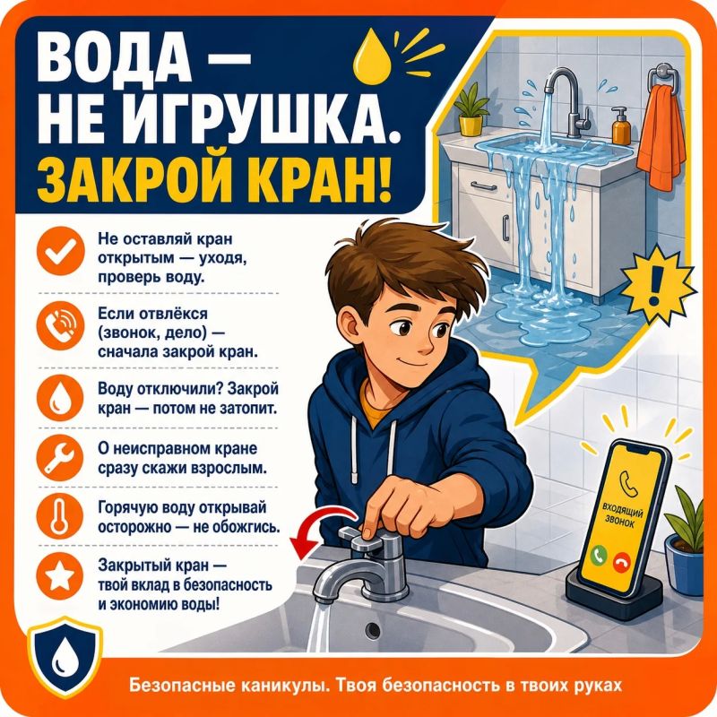 «Чек-лист безопасности в быту» на время летних каникул «Чек-лист безопасности в быту» на время летних каникул