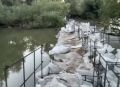 Прорыв дамбы устранен. В Крымском районе полностью ликвидировали проран на дамбе в районе хутора Западного