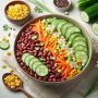 Удивительно простой и вкусный салат с фасолью: идеальное угощение для любого случая