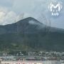 Горит гора Лысая в Новороссийске из-за удара молнии